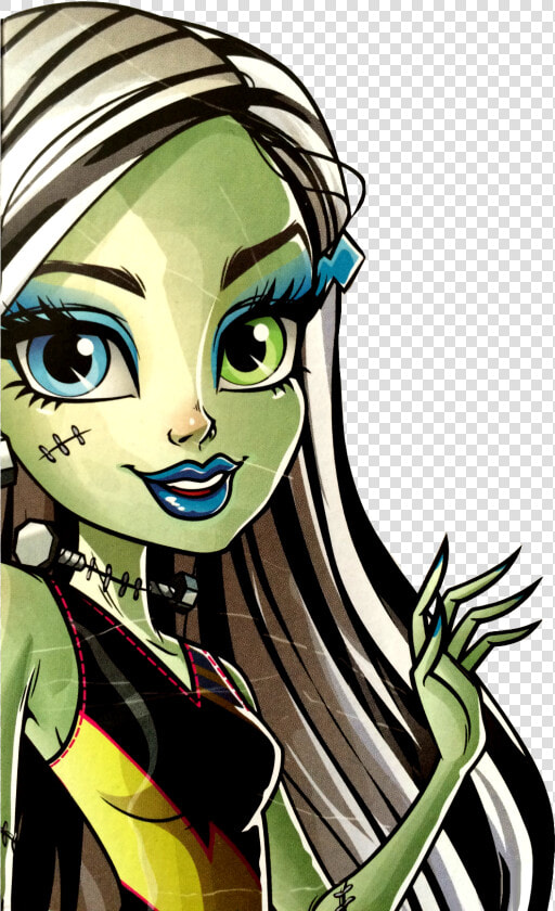 Monster High Frankie Anime  HD Png DownloadTransparent PNG