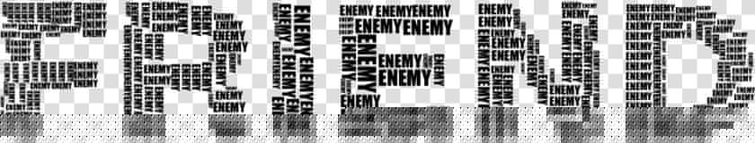 Friend  Enemy  Human  People  Persons  Hate  Hatred   Calligraphy  HD Png DownloadTransparent PNG