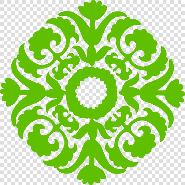 Damask Flourish Svg Clip Arts   Islamic Border Design Png  Transparent PngTransparent PNG
