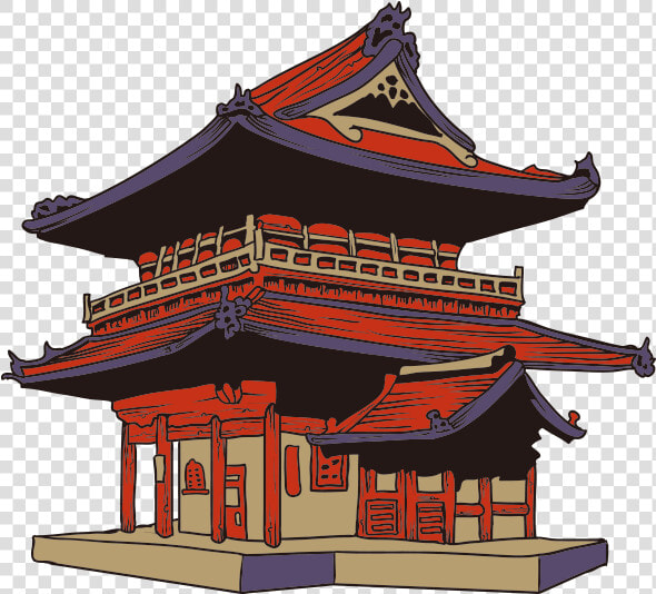 Art Geisha Clip Culture   Japanese Temple Png  Transparent PngTransparent PNG