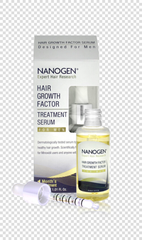 Nanogen Hair Growth Factor Serum For Men  HD Png DownloadTransparent PNG