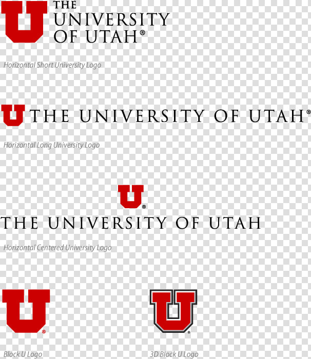 Logo Alternative U   University Of Utah  HD Png DownloadTransparent PNG