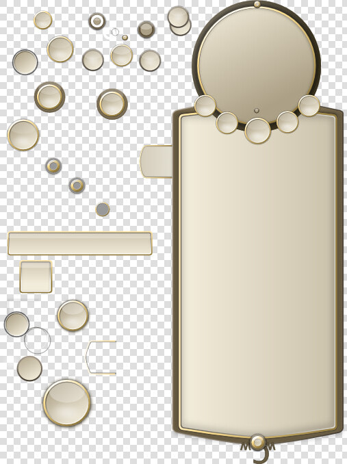 Transparent Hud Elements Png   Medieval Gui Png  Png DownloadTransparent PNG