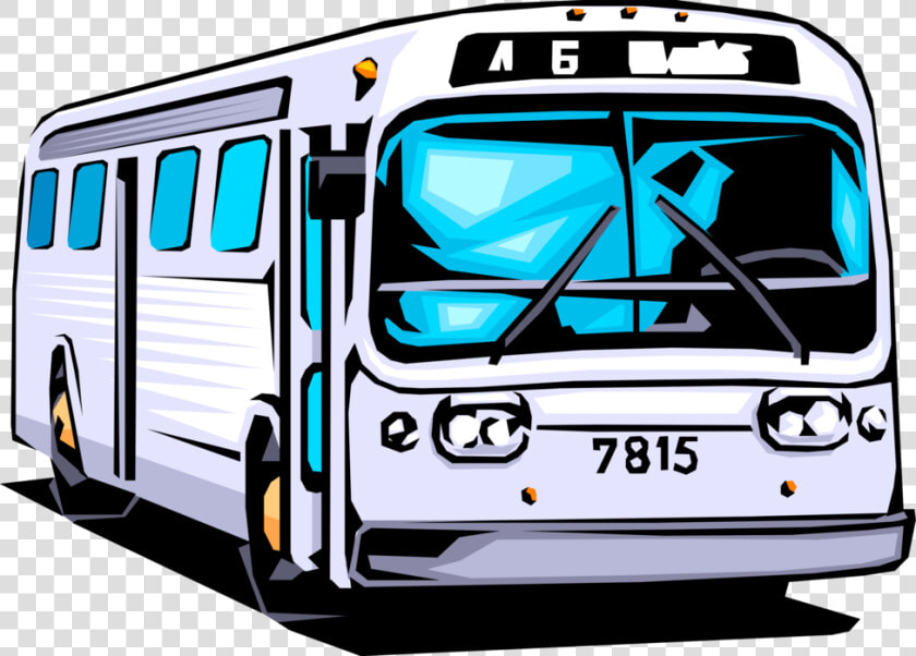 Vector Illustration Of Public Urban Transportation   Public Transportation Clip Art  HD Png DownloadTransparent PNG