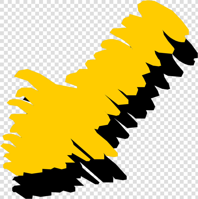 Transparent Cool Arrow Png   Down Arrow Png Yellow  Png DownloadTransparent PNG