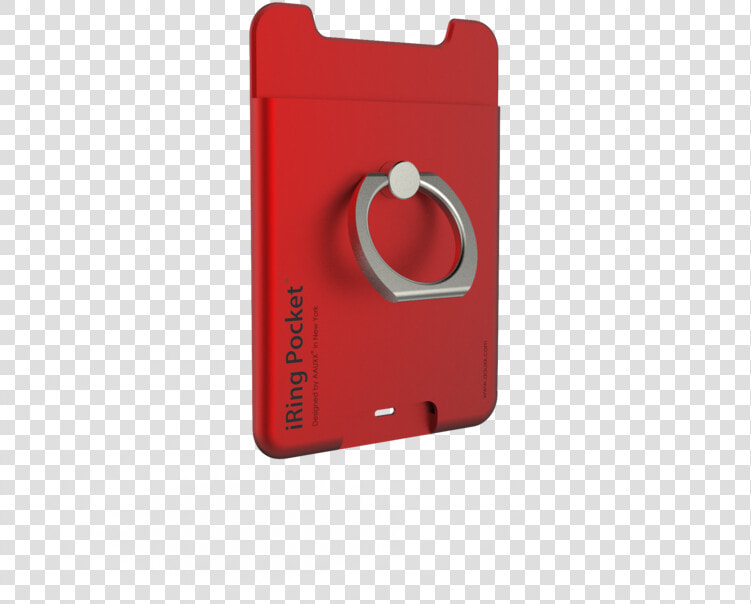Iring Pocket Card Holder With Universal Phone Grip   Iring  HD Png DownloadTransparent PNG