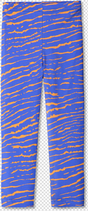 Leggins African Stripes Blue Orange 2  HD Png DownloadTransparent PNG