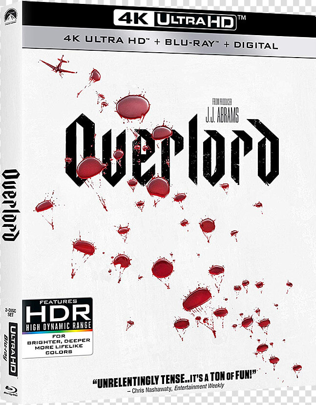 Overlord 2018 Blu Ray  HD Png DownloadTransparent PNG