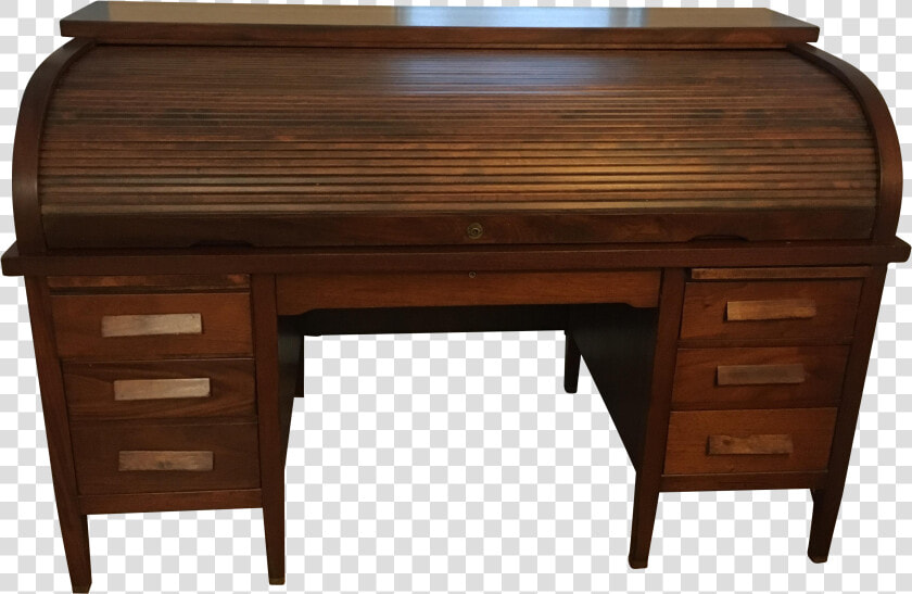 Roll Top Computer Desk Transparent Background   Writing Desk  HD Png DownloadTransparent PNG