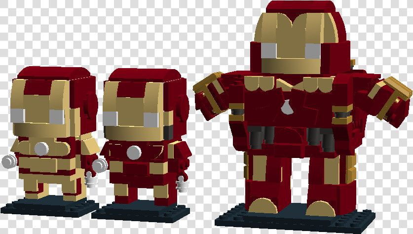 Iron Man Brickheadz Custom  HD Png DownloadTransparent PNG