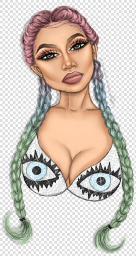 Kylie Jenner By David Lee Illustrations   David Lee Illustrations  HD Png DownloadTransparent PNG