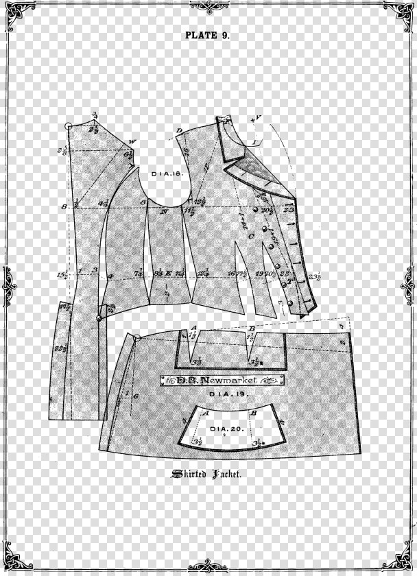 File   The Cutters   Female Jacket Cutting Pattern  HD Png DownloadTransparent PNG