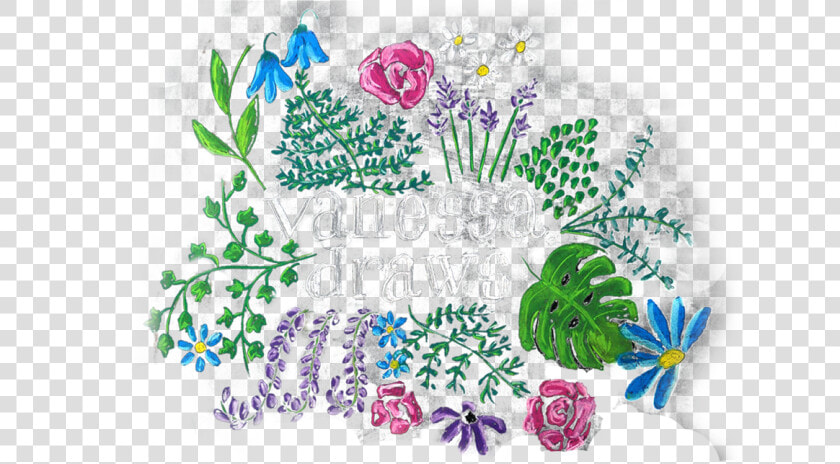 Chalk Flower Png Banner Freeuse Stock   Bouquet  Transparent PngTransparent PNG