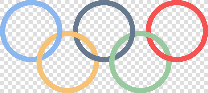 Olympic Rings Clip Art   Transparent Background Olympic Logo  HD Png DownloadTransparent PNG