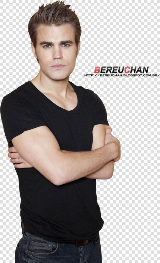 Transparent Paul Wesley Png   Vampire Diaries  life Size Stand Up   Png DownloadTransparent PNG