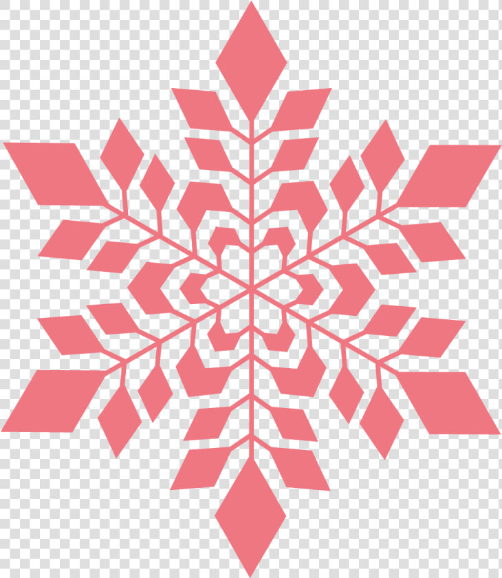 Snowflakes Png Red   Transparent Background Red Snowflake Clipart  Png DownloadTransparent PNG