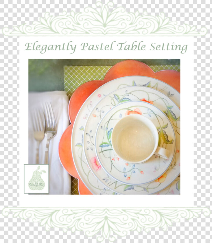 Dish Clipart Place Setting   Circle  HD Png DownloadTransparent PNG