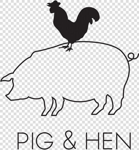 Pig And Hen Sailors Tattoo  HD Png DownloadTransparent PNG