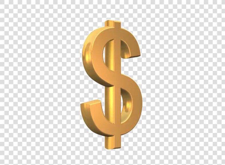 Golden Dollar Sign Png Photo   3d Dollar Sign Png  Transparent PngTransparent PNG