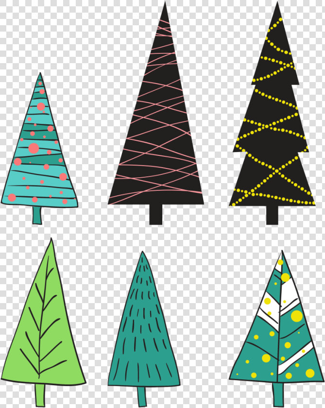 Hand Drawn Christmas Tree Stick Figure   Christmas Tree Stick Figure  HD Png DownloadTransparent PNG