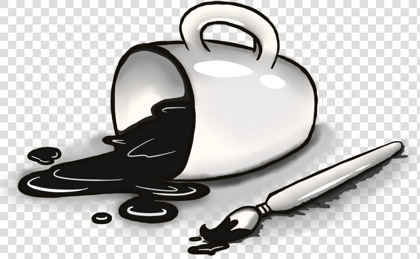 Spilled Ink   Kettle  HD Png DownloadTransparent PNG