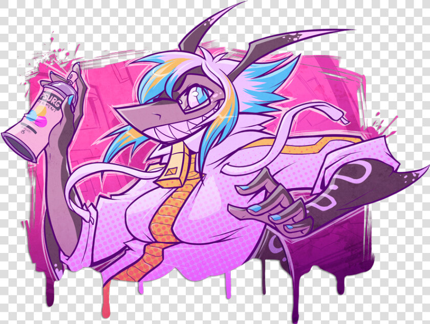 Street Art Graffiti Hip Hop Wall Urbannation Gangsta   Lapfox Mayhem And Mischief  HD Png DownloadTransparent PNG