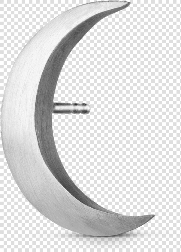 Big Half Moon Stud Title Big Half Moon Stud   Crescent  HD Png DownloadTransparent PNG
