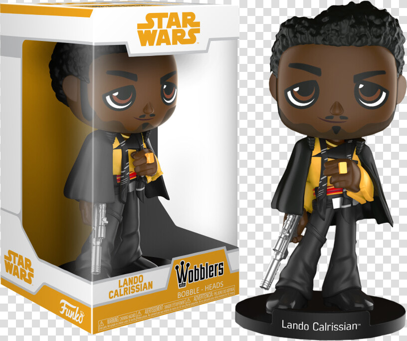 Lando Calrissian Wacky Wobbler Bobble Head By Funko   Lego Star Wars  HD Png DownloadTransparent PNG