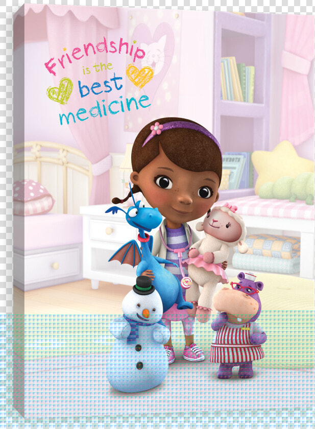 Doc Mcstuffins Friendship Is The Best Medicine   Transparent Doc Mcstuffins Png  Png DownloadTransparent PNG