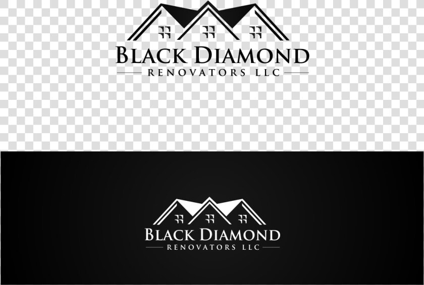 Logo Design By B O R N For Black Diamond Renovators   Parallel  HD Png DownloadTransparent PNG