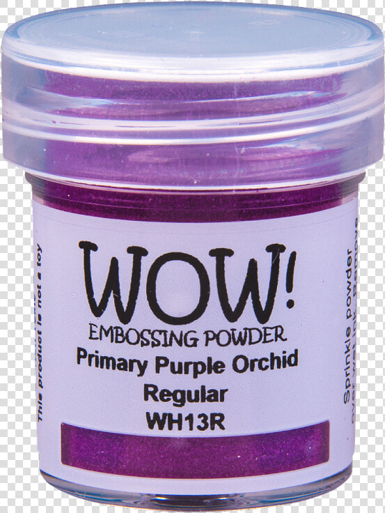 Wow Primary Purple Orchid   Embossing Powder  HD Png DownloadTransparent PNG
