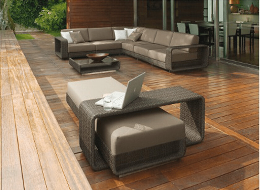 Sofa Rattan Modernos  HD Png DownloadTransparent PNG