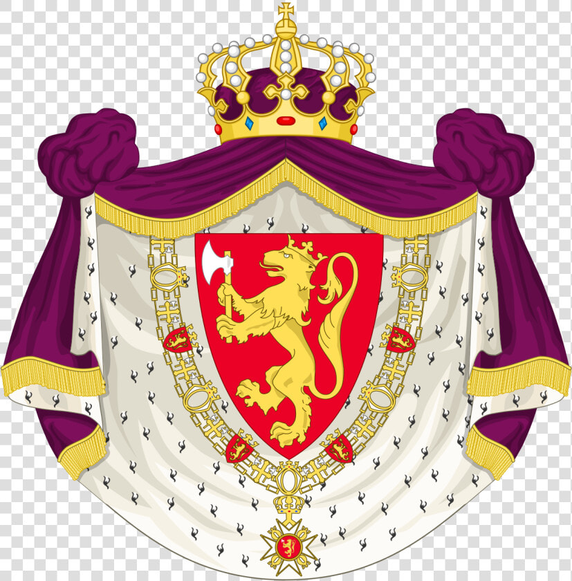 Norway Royal Coat Of Arms  HD Png DownloadTransparent PNG