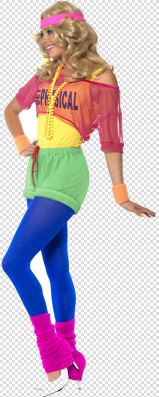 80s Aerobics Image Clipart Vector Transparent Library   Lets Get Physical Costume  HD Png DownloadTransparent PNG