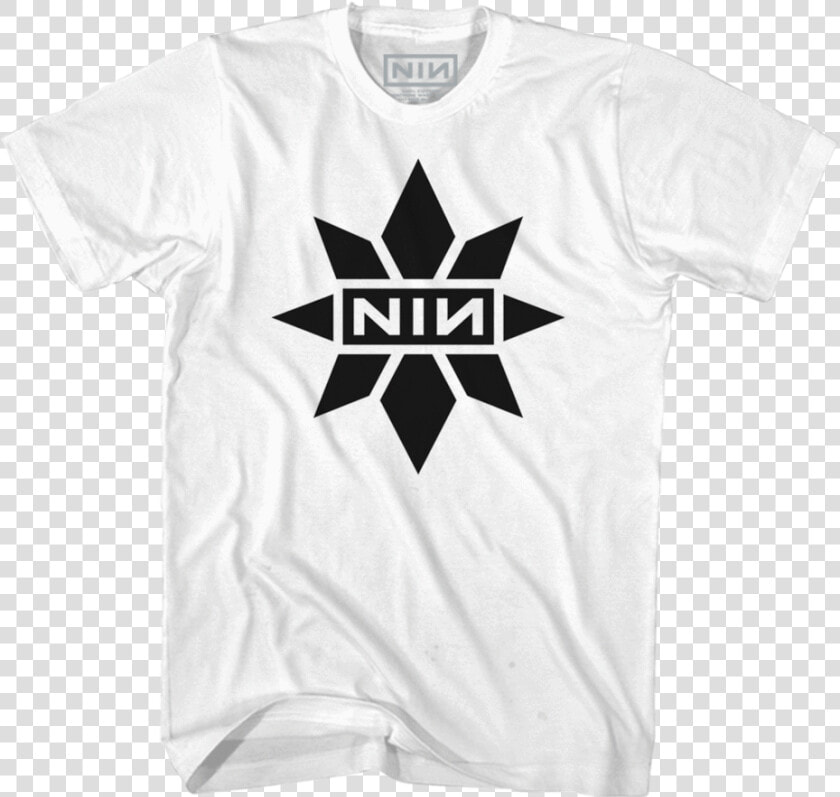 Captain Marvel X Nin Collab White Tee   Nine Inch Nails Captain Marvel Shirt  HD Png DownloadTransparent PNG