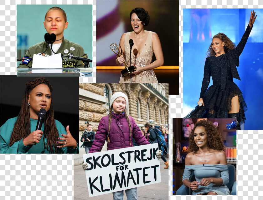 Image May Contain Janet Mock Phoebe Wallerbridge Beyonc   Collage  HD Png DownloadTransparent PNG