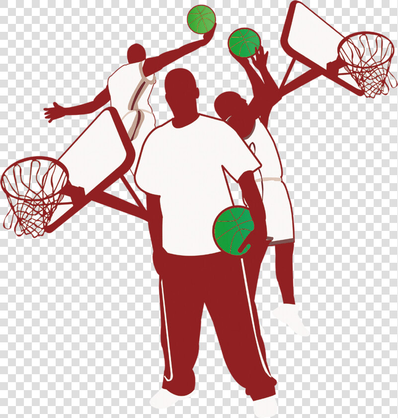 Red Basketball Hoop Clipart Black And White Download   Basketball Vector  HD Png DownloadTransparent PNG