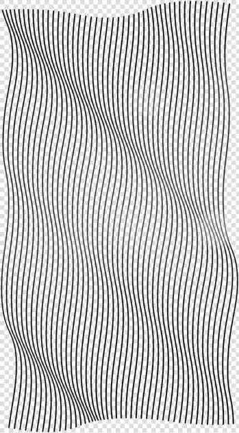  black  stripes  wavy  aesthetic  localcupcakeaesthetics   Line Art  HD Png DownloadTransparent PNG