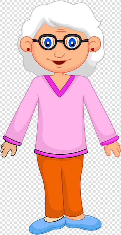 White Hair Grandma Clipart  HD Png DownloadTransparent PNG