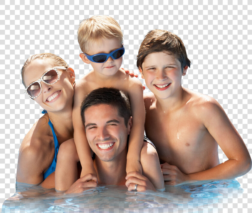 Transparent Piscina Png   Families In The Swimming Pool  Png DownloadTransparent PNG