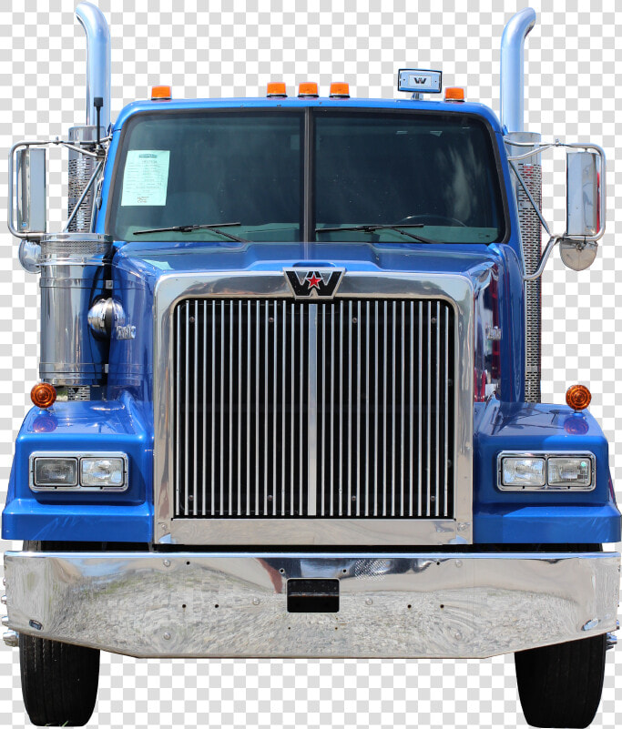 Blue Western Star Truck  HD Png DownloadTransparent PNG