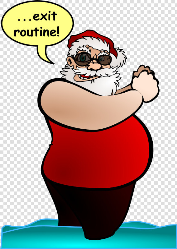 Free Xmas Postcard Free Santa Claus   Christmas Day  HD Png DownloadTransparent PNG