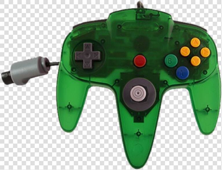 Controller For Your N64  We Suggest Ttx   64 See Through Controllers Green  HD Png DownloadTransparent PNG