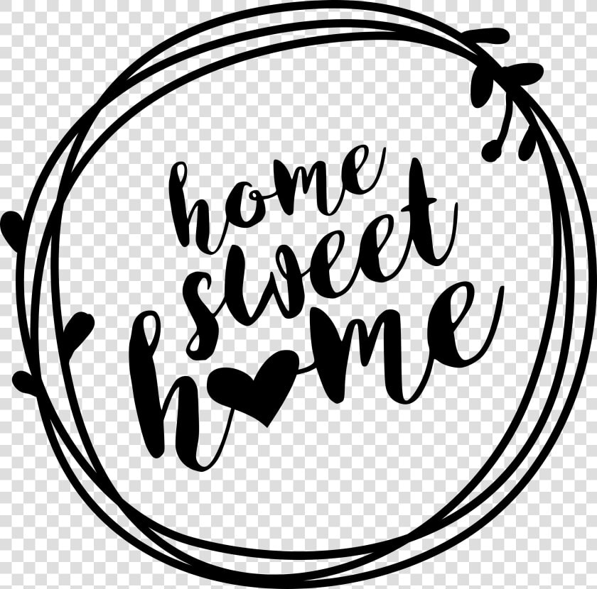Home Sweet Home Calligraphy  HD Png DownloadTransparent PNG