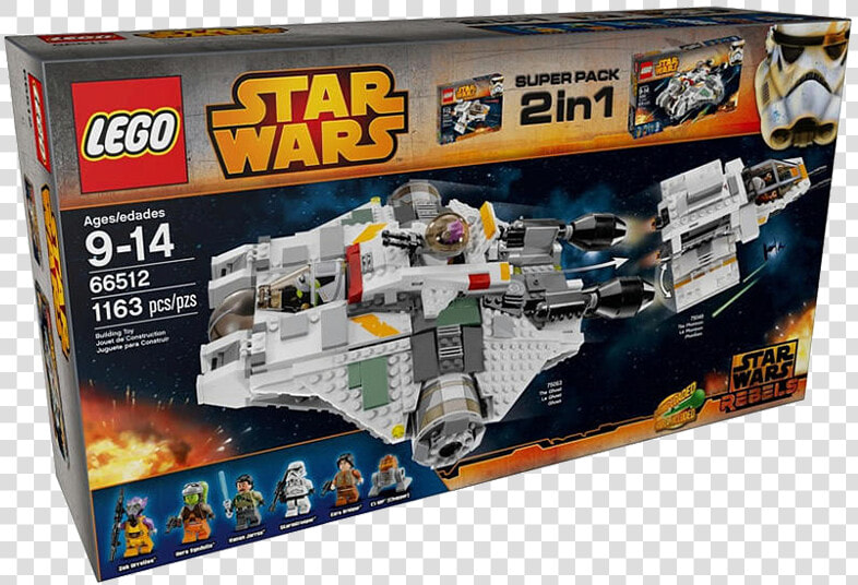 66512 Rebels Super Pack   Star Wars Lego Ghost And Phantom  HD Png DownloadTransparent PNG