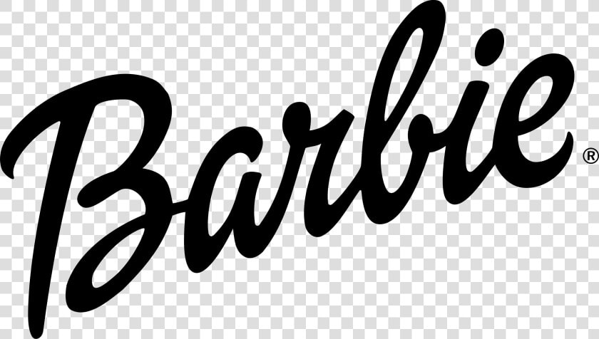 Barbie Png Black And White   Barbie Logo Png Black And White  Transparent PngTransparent PNG