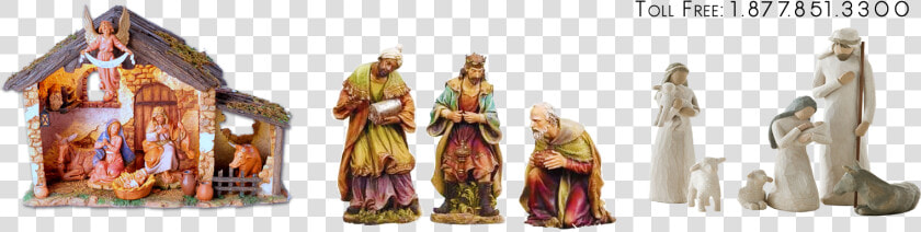 Nativity scene   Figurine  HD Png DownloadTransparent PNG