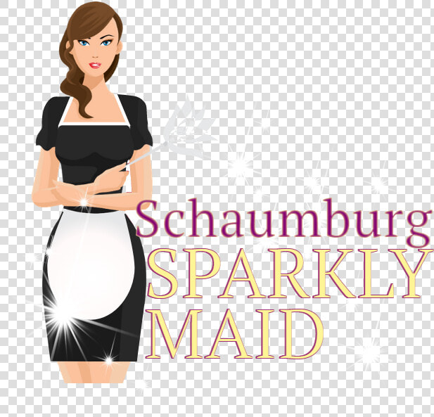 Sparkly Maid Of Schaumburg Pink   Girl  HD Png DownloadTransparent PNG