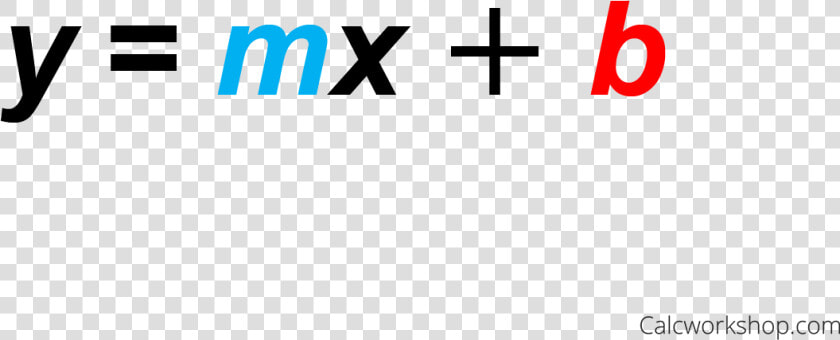 Using The Slope intercept Form For An Equation Of A   Graphics  HD Png DownloadTransparent PNG