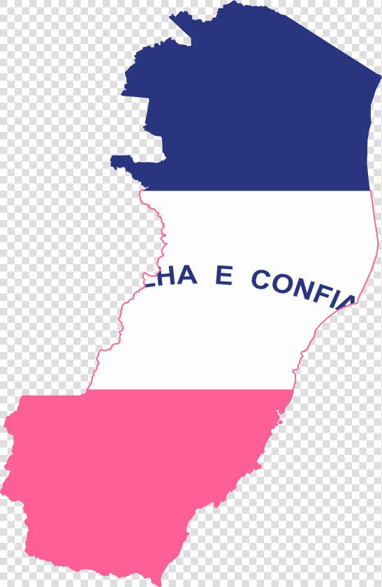 Flag Map Of Espirito Santo   Espirito Santo Flag Map  HD Png DownloadTransparent PNG